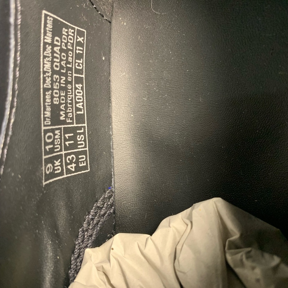NIB Dr. Martens Quad Retro Shoes 11 - Picture 10 of 12